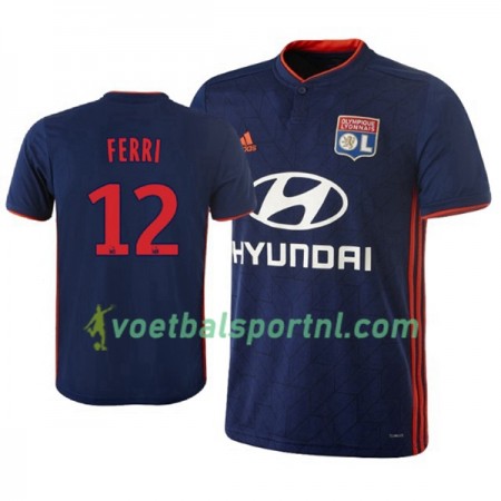 Olympique Lyonnais Jordan Ferri 12 Uit Shirt 2018-19